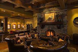 Home Improvement Archives Rustic Basement Rustic Living Room Design Rustic Living Room
