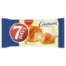 7days roti croissant borong semua flavour termasuk edisi istimewa ramadhan (asmr mukbang malaysia). Munchy S 7 Days Croissant With Vanilla Cream Filling 60g Tesco Groceries