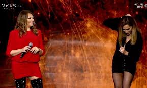 Λόγω της επιτυχίας του σχήματος οι εμφανίσεις των δύο κυριών συνεχίστηκαν για δύο σάββατα, μετά το πάσχα, 22/04 και 29/04/2017. Otan H Garmph Boyth3e Apo Ta Mallia Th Despoina Bandh H Apolaystikh Istoria Apo Ta 90s Thecaller