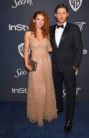 March 1, 1978 in dallas, texas. Danneel Harris Ackles With Her Husband Jensen Ackles Wore A Dior Pre Fall 2019 Beige Embroidered Gown To The 2020 Warner Bros Instyle Golden Globe Awards