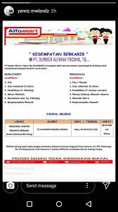 Gan, ada yang tau tahapan seleksi proses penerimaan karyawan di alfamart, ane ngelamar untuk posisi admin. Loker Alfamart Serangid
