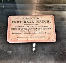 Eddie jones will will finalise his england team to play scotland on thursday morning, with ollie lawrence and jack willis in line to start. Scotland V England The World S First Football International Fixture Scottish Football Museum