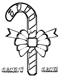 1) if you have javascript enabled you can click the print link in the top half of the page and it will automatically print the coloring page only and ignore the advertising and navigation at the top of the page. Free Printable Candy Cane Coloring Pages For Kids