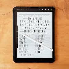 Create a new canvas, or open the existing piece of art you want to trace in 30 days free of skillshare. Stitches Hand Lettering Procreate Worksheet The Postman S Knock