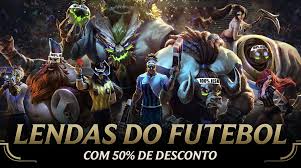 League Of Legends Brasil On Twitter Olha O Hexa Como Vem Estao Deixando A Gente Sonhar Tem Promocao Exclusiva No Servidor Brasileiro O Pacote Lendas Do Futebol Com Todos Os