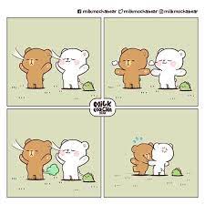 Milk & mocha bear official. Milk And Mocha Bear Comics Are The Heckin Cutest Cute Bear Drawings Cute Love Cartoons Cute Cartoon Drawings