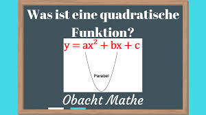 A x2 heißt quadratisches glied, b. Was Ist Eine Quadratische Funktion Quadratische Funktionen Parabeln Allgemeine Form Normalform Schnell Quadratische Funktion Mathe Mathematik Lernen