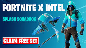 Fortnite x predator crossover leaked: How To Claim Free Splash Damage Set Fortnite X Intel Splash Squadron Fortnite Battle Royale Youtube