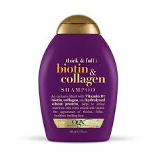 Biotin And Collagen Shampoo Before And After Ogx Thick Full Biotin Collagen Shampoo 13 Oz Biotin And Collagen Shampoo Shampoo For Thinning Hair Ogx Shampoo