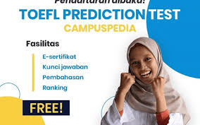 We did not find results for: Penasaran Nilaimu Berapa Ikut Toefl Prediction Test Gratis Dari Campuspedia Yuk Campuspedia News
