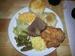 Fried Chicken Roast Beef Mac Cheese Cream Style Corn Green Beans Cabbage Mashed Potatoes Picture Of Shirley S Restaurant Hampton Tripadvisor