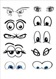 La Maternelle De Laurene Visages A Composer La Maternelle De Laurene Yeux De Bande Dessinee Coloriage