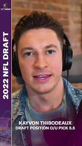 O/U pick 5.5 for Kayvon Thibodeaux? @Connor Rogers thinks pass rush is in  the plan for #detroit and #newyork. #nfldrsft #nfl