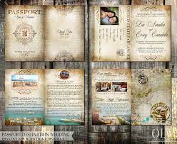 Old World Vintage Passport Wedding Invitation Booklet Digital Etsy Passport Invitations Passport Wedding Invitations Passport Wedding