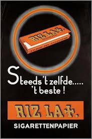 Voor Rizla vloei 1954 | Vintage reclameborden, Oude advertenties, Oude  reclame