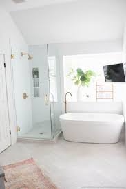 Before After Master Bathroom Spray Paint Chardonnay Bathroom Remodel Master Bathrooms Remodel Master Bathroom Design