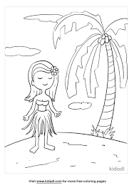 Share in the coloring fun by tagging #cocomooncoloring. Hawaiian Coloring Pages Free Beach Coloring Pages Kidadl