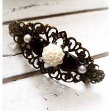 Du suchst noch einen wunderschönen haarschmuck für deine hochzeit? Verzierte Haarspange Vintage Stil