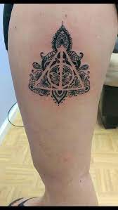 Harry Potter Deathly Hallows Tattoo Tattoos Tattoo Designs Cute Tattoos