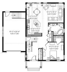 Craftsman Style House Plan 1 Beds 1 Baths 1054 Sq Ft Plan 23 2386 House Plans Craftsman Style House Plans Floor Plan Design
