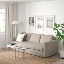 At bedtime, it quickly converts from sofa to comfy bed. Friheten 3er Bettsofa Hyllie Beige Ikea Osterreich