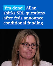 Jacinta Allan has failed to answer a string of questions about when the  first homes around the Suburban Rail Loop project will be built as the  state opposition calls for the project