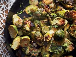 Roasted Brussels Sprouts With Mustard Dressing Here S Proof That Brussels Sprouts Can Be Delic Sprout Recipes Roasted Brussel Sprouts Brussels Sprouts Recipe