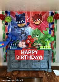 Official global account of pj masks, for all parents with little heroes at home! 10 Ideas De Decoracion Para Fiesta Pj Mask