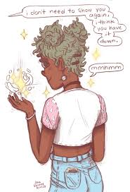 The Skinny Artist Finished My Black Girls Are Magic Drawing Set Drawing Set Magic Drawing Magic School