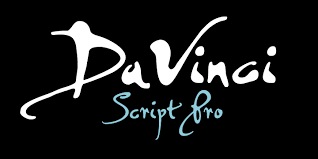 Download free fonts for windows and macintosh. Pf Davinci Script Pro Font Free For Personal