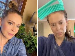 Febbre, stress e altri fattori legati al covid indeboliscono anche le. Alyssa Milano Ecco I Capelli Che Perdo A Causa Del Coronavirus Corriere It