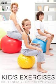 When working with kids, it's important to engage them with fun and challenging fitness activities. Fun Exercises For Kids Little Bins For Little Hands