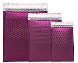 4x8 6x10 8x12 burgundy wine red metallic bubble mailers 3 etsy aluminium blister packaging