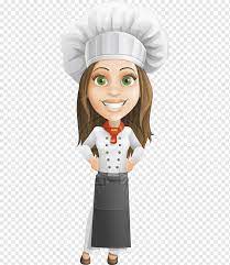 Kartun koki gemuk gambar vektor gratis di pixabay. Ilustrasi Wanita Berambut Coklat Chef Cartoon Female Cooking Chef Wanita Makanan Juru Masak Wanita Png Pngwing