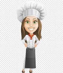 Bahan vektor profesi koki kartun png grafik gambar unduh gratis. Ilustrasi Wanita Berambut Coklat Chef Cartoon Female Cooking Chef Wanita Makanan Juru Masak Wanita Png Pngwing