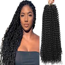 In addition to providing travel. Passion Twist Hair Black Water Wave Crochet Hair 6 Packs Curly Bohemian Hair For Crochet Passion Twists Pre Stretched Crochet Braiding Hair Crochet Braids Synthetic Hair Extension 18inch 1b Buy Online In Bahamas At