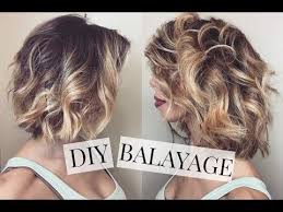 Having short hair makes it even easier to do. Diy Balayage Teasing Method Youtube