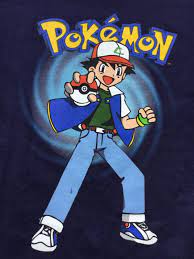 Vintage 90s Pokemon Ash Ketchum Get the Power RARE 2 sided Mens t shirt  sz XL | eBay