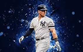 High quality hd pictures wallpapers. Download Wallpapers Luke Voit 4k Mlb New York Yankees Pitcher Baseball Major League Baseball Louis Linwood Voit Iii Neon Lights Luke Voit New York Yankees Luke Voit 4k Ny Yankees For Desktop