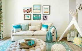 Thick colorful rugs for your living room will keep you unworried about the child scraping her knee as she crawls and plays on the floor. 8 Inspiring Kid Friendly Living Rooms