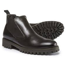 A Testoni Made In Italy Diffusion Chelsea Boots Leather For Men