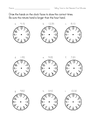 Free collection of prinatable worksheets. Clock Face Worksheets To Print Activity Shelter