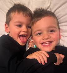 Our greatest blessing in life is having raised the most loving boys. You  are the sweetest, most innocent souls, able to light up every room you  enter. We're endlessly proud of you