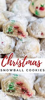 Christmas Snowball Cookies Cookies Recipes Christmas Christmas Food Christmas Cooking