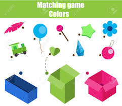 Here's what you need for the color matching activity: Educational Children Game Matching Game Worksheet For Kids Royalty Free Cliparts Vectors And Stock Illustration Image 84712074