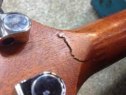 Repairing A Broken Headstock With An Overlay - Strange Guitarworks