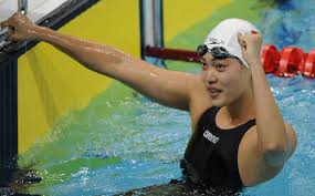 Olympic team trials continue with heats in the women's 100m freestyle and more. Asian Champion Tang Breaks Universiade Record Of Women S 100m Freestyle