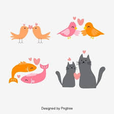 Valentines Day Animal Lovers Illustration Animal Cartoon Lovely Png Transparent Clipart Image And Psd File For Free Download In 2020 Animal Lover Clipart Images Illustration