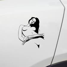Sexy Woman Car Sticker Decal Reflective Allure Naked Girl Strippers  Accessories | eBay