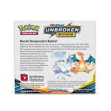 As for the product itself, you are getting a thin cardboard box sealed with plastic shrink wrap, the box is full of 36 booster packs. Pokemon Tcg Sun Moon Unbroken Bonds Booster Display Box 36 Packs Pokemon Center Official Site